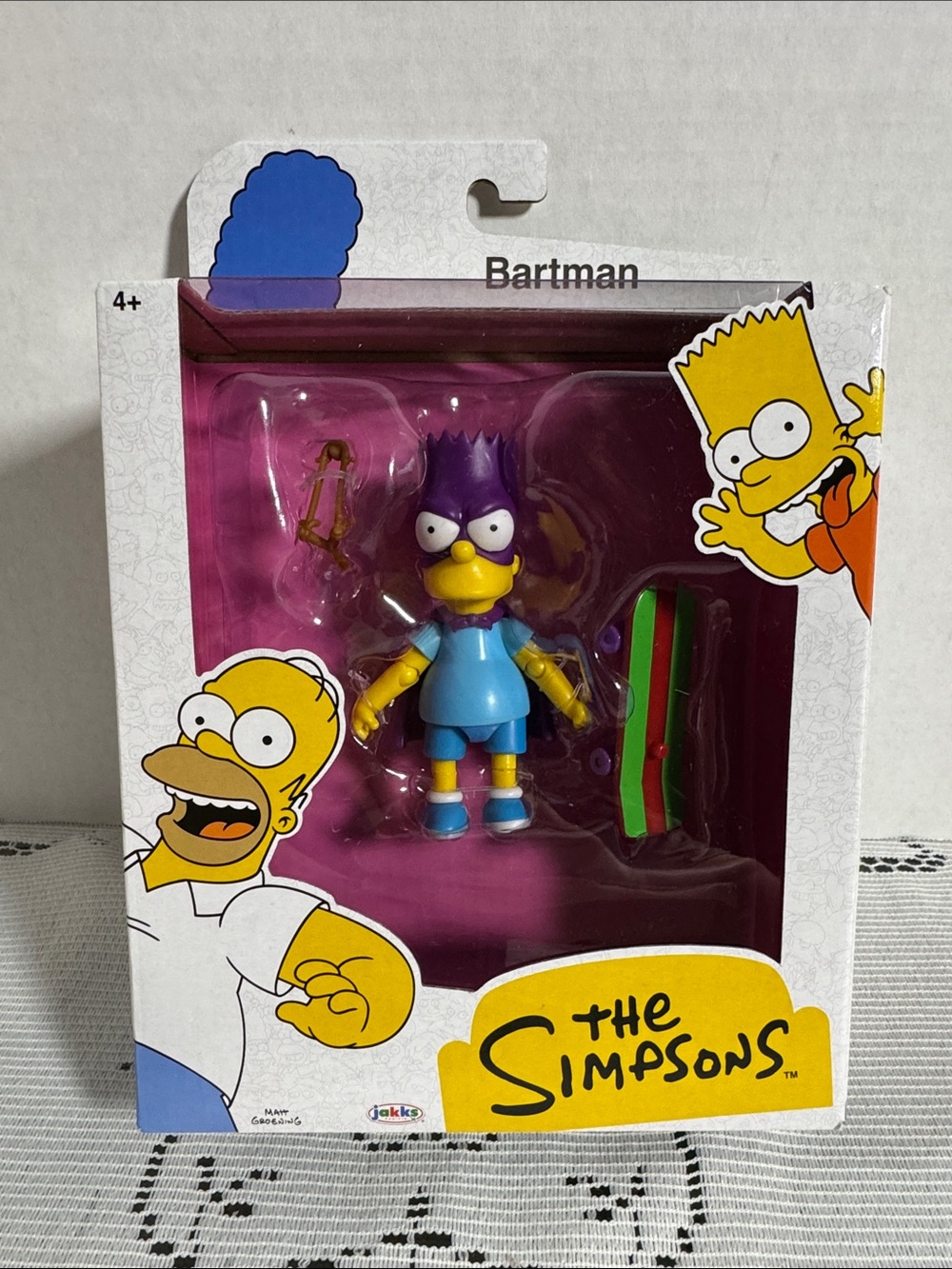The Simpsons Bartman Bart Simpson Figure Toy